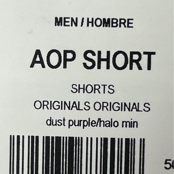 NWT Men’s Adidas AOP Dust Purple Flashy Camo Paint Splatter Athletic Shorts - Picture 3 of 13